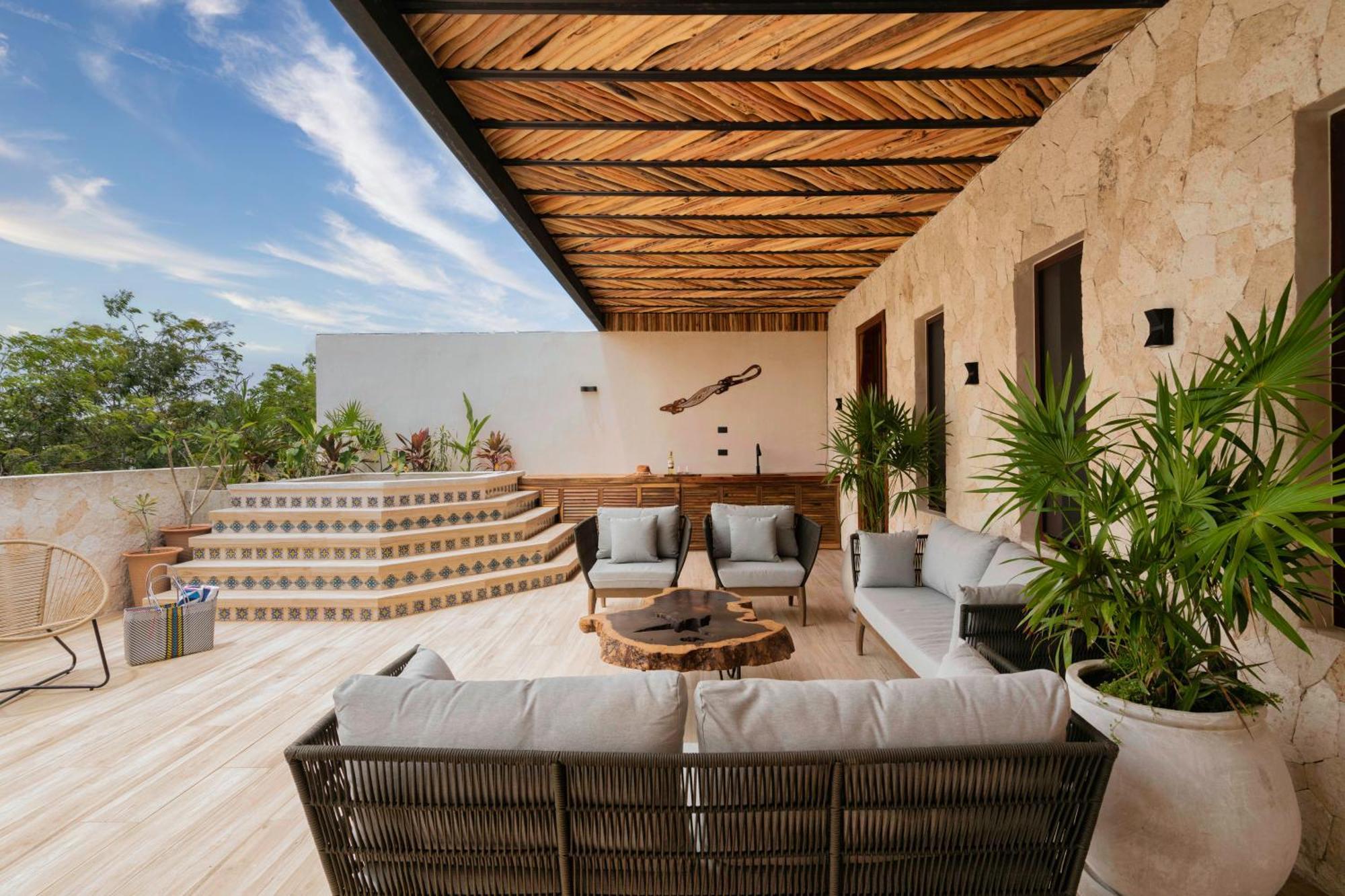 El Rey Loro - Lux 4 Bed Villa @BluedeerTulum Pueblo Buitenkant foto