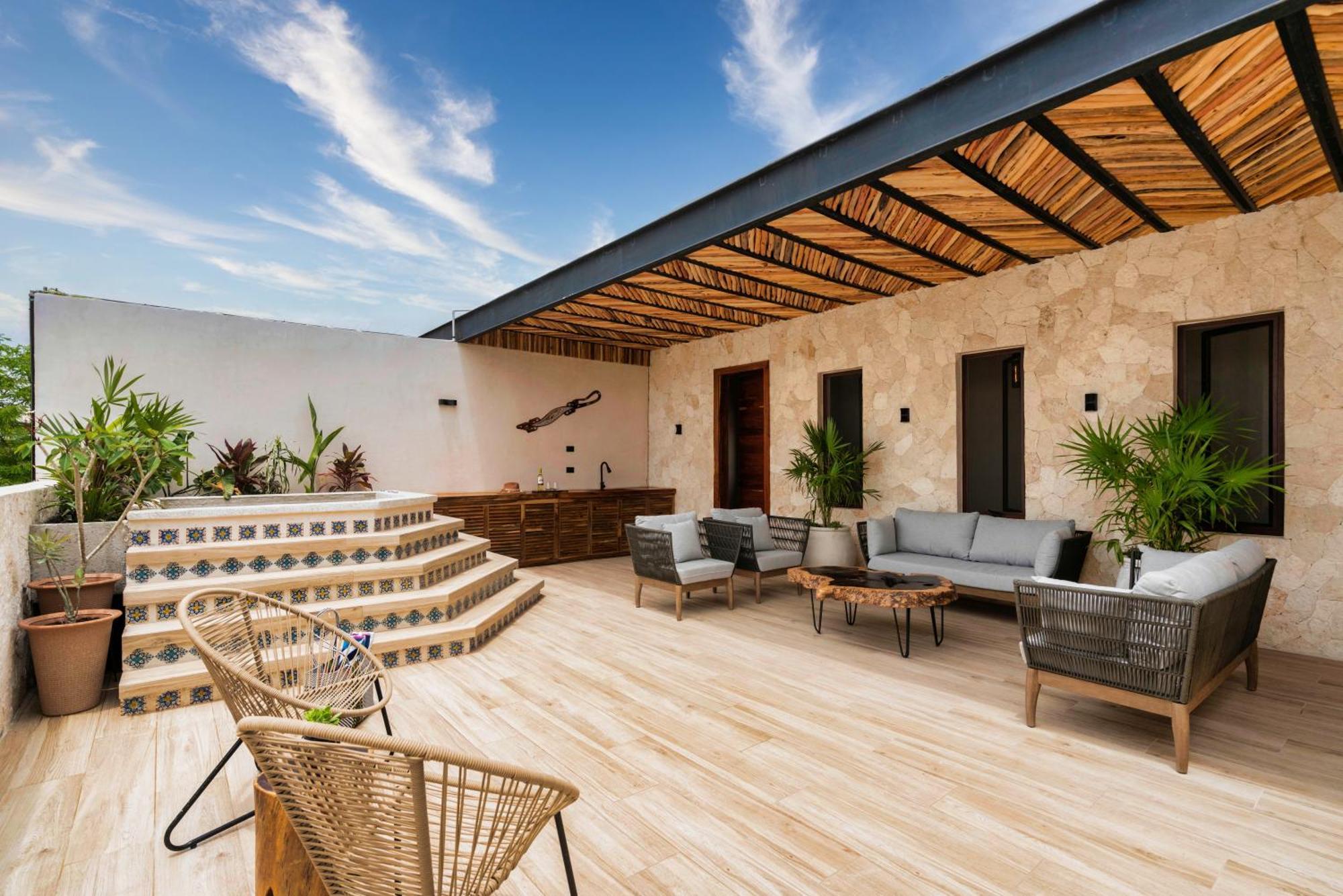 El Rey Loro - Lux 4 Bed Villa @BluedeerTulum Pueblo Buitenkant foto