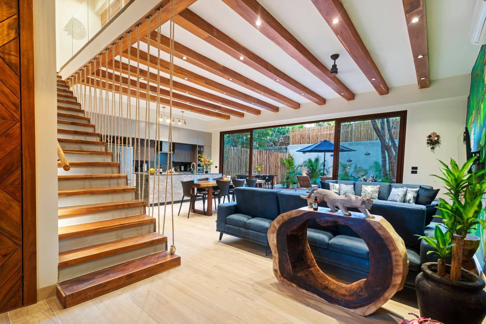 El Rey Loro - Lux 4 Bed Villa @BluedeerTulum Pueblo Buitenkant foto