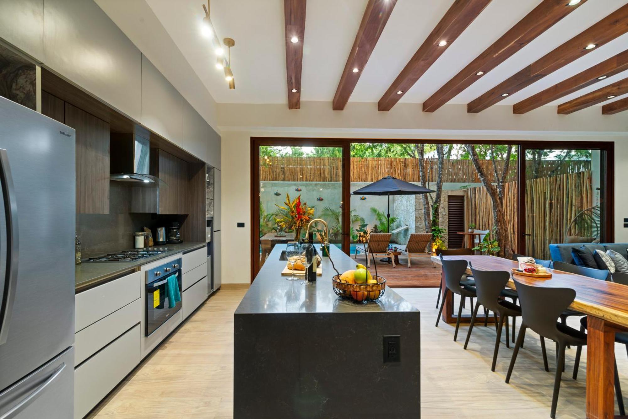 El Rey Loro - Lux 4 Bed Villa @BluedeerTulum Pueblo Buitenkant foto